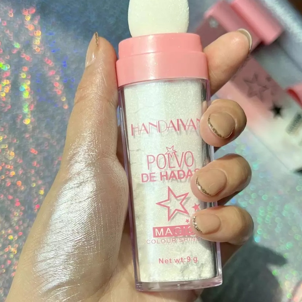 Body glitter highlighter Polvo de hadas